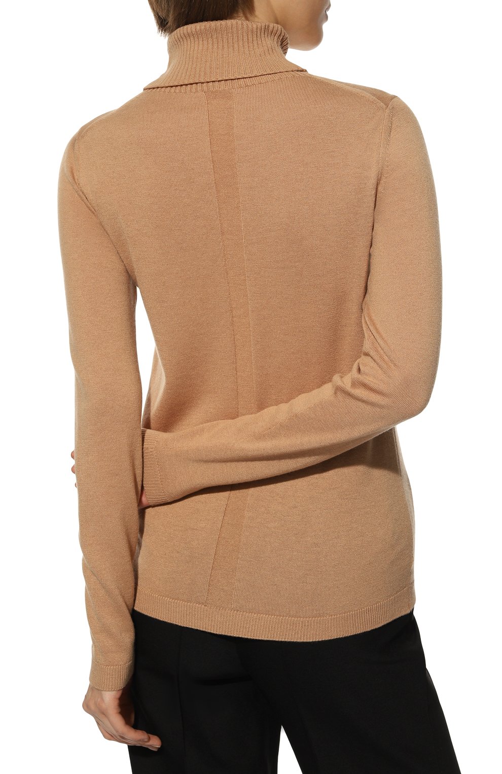 Водолазка из шерсти и шелка FREEAGE, арт. FW 20146-Bg, фото 4