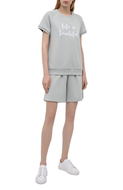 Женский хлопковый костюм SEVEN LAB, арт. STS21-LIB blue-grey
