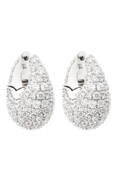 Серьги sublima SWAROVSKI серебряного цвета по цене 38500 руб., арт. 5732281, фото 3 Серьги sublima SWAROVSKI, арт. 5732281, фото 3