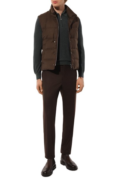 Поло из шерсти и шелка GRAN SASSO, арт. 57137/13115, фото 2