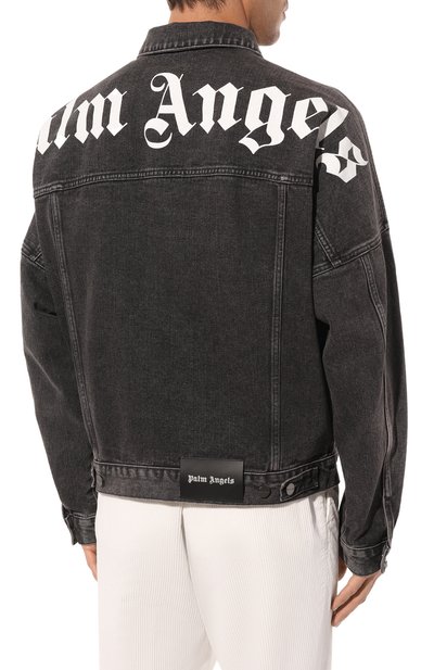 Джинсовая куртка PALM ANGELS, арт. PMYE006C99DEN0011001, фото 4