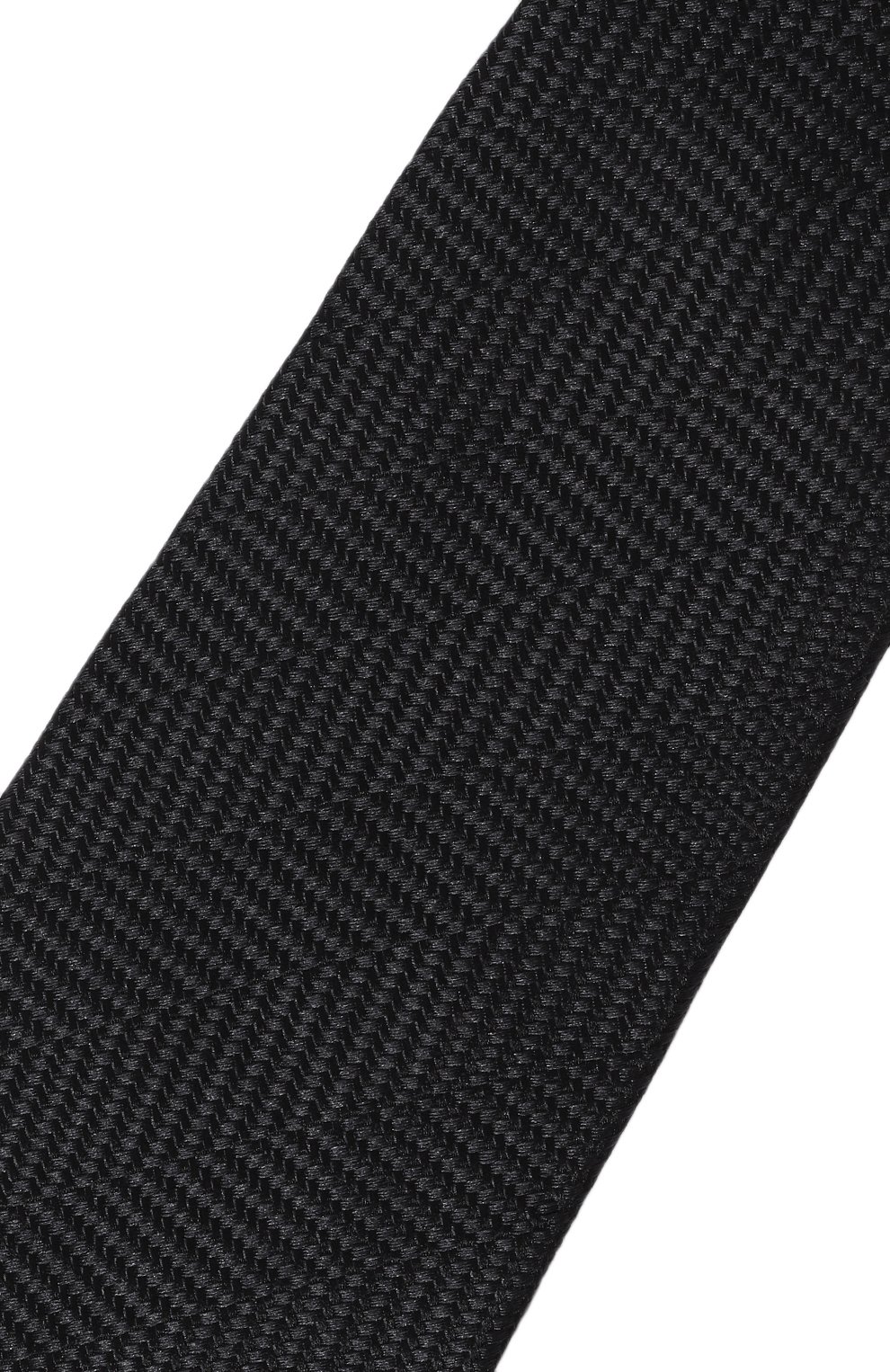 Шелковый галстук LANVIN черного цвета по цене 15400 руб., арт. 3059/TIE, фото 4 Шелковый галстук LANVIN, арт. 3059/TIE, фото 4