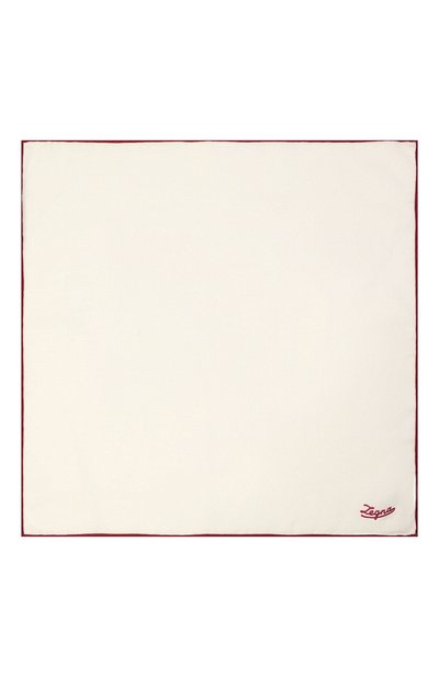 Платок из хлопка и шелка ZEGNA, арт. Z2J07A/38B, фото 3