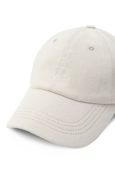 Хлопковая бейсболка BRUNELLO CUCINELLI, арт. B277PW322A, фото 3
