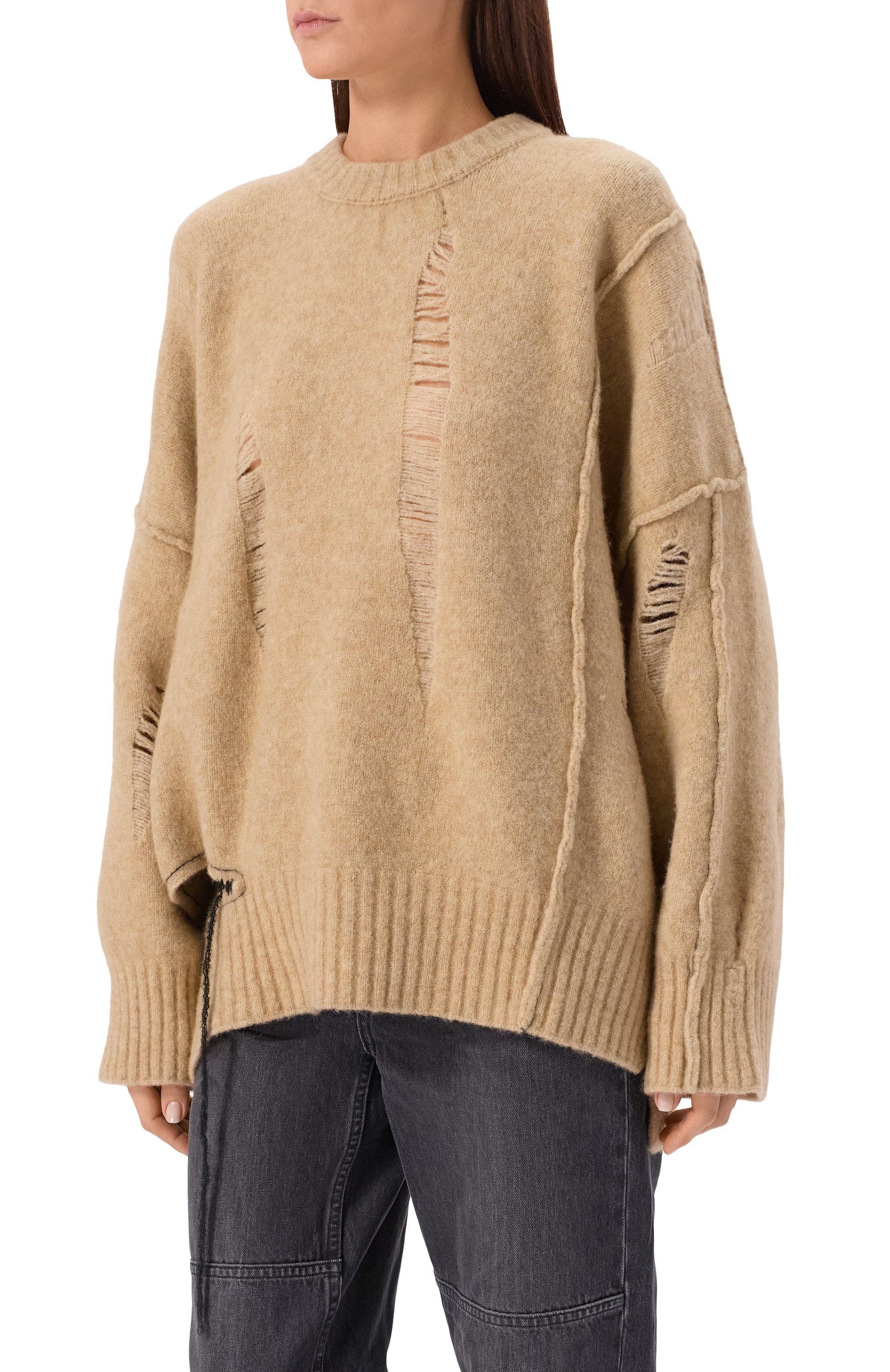 Шерстяной свитер ISABEL BENENATO, арт. UK04F25, фото 7