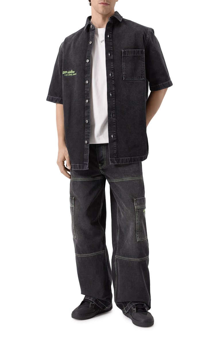 Джинсовая рубашка OFF-WHITE, арт. 0MYD05AS25DEN001, фото 1