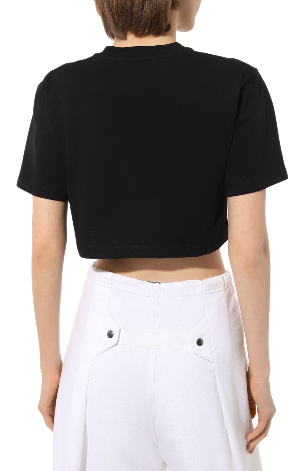 Хлопковая футболка OFF-WHITE, арт. OWAA081C99JER0021001, фото 4