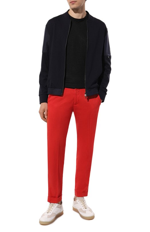 Брюки Marco Pescarolo Красный, фото 2