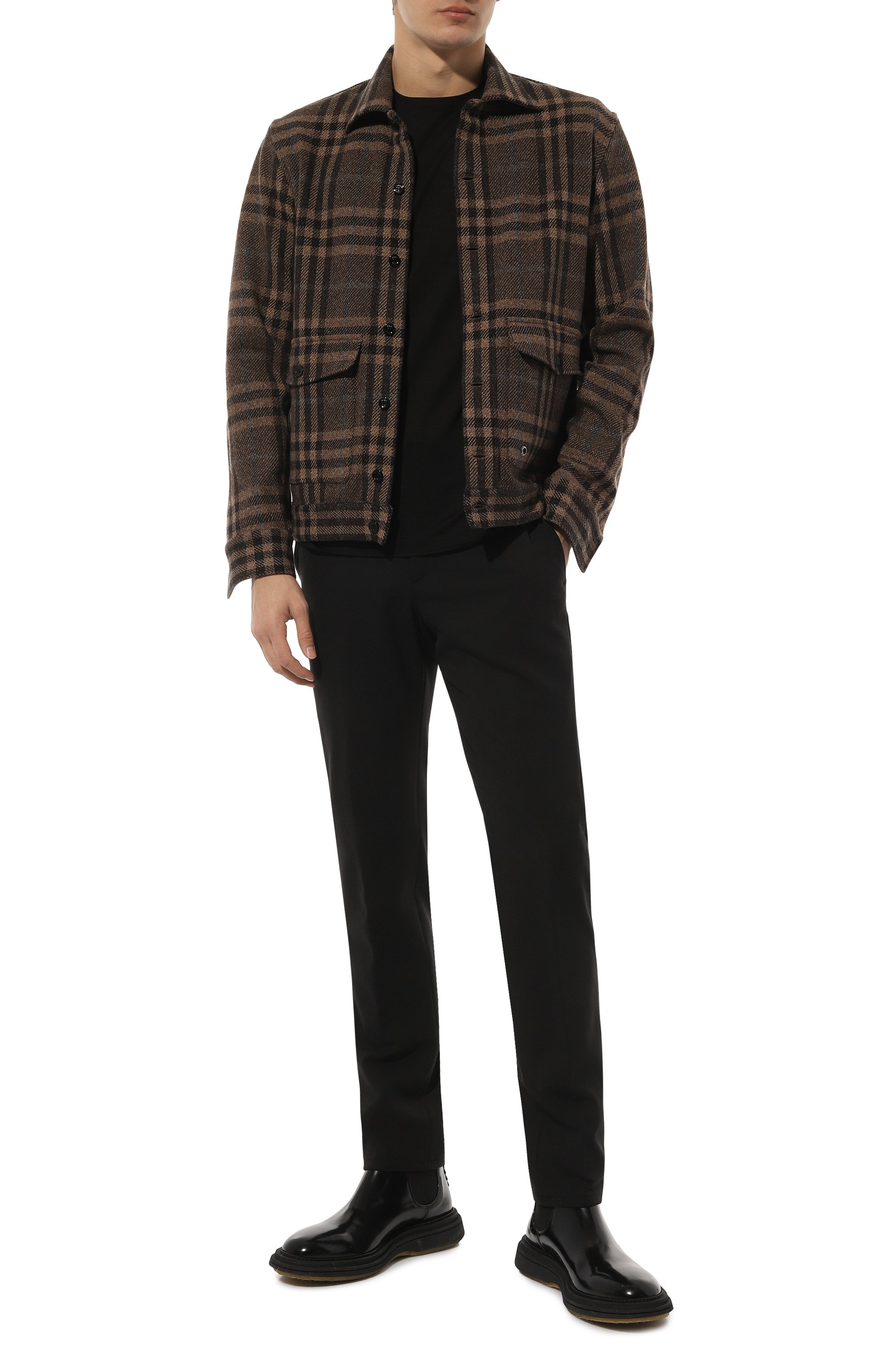 Шерстяная футболка STEFANO RICCI, арт. MNH4103200/WV, фото 2