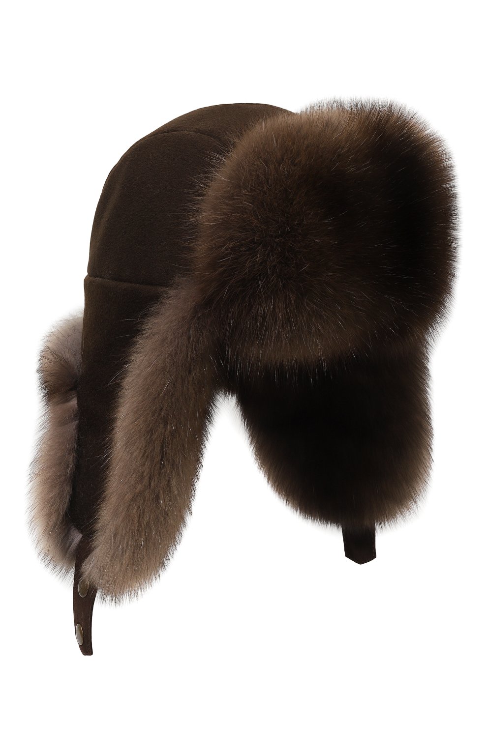 Кашемировая шапка-ушанка майкл с мехом соболя FURLAND, арт. 0201414210008100022, фото 1