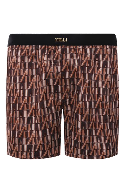 Мужские шелковые боксеры ZILLI, арт. B0IN06M0600VZL000