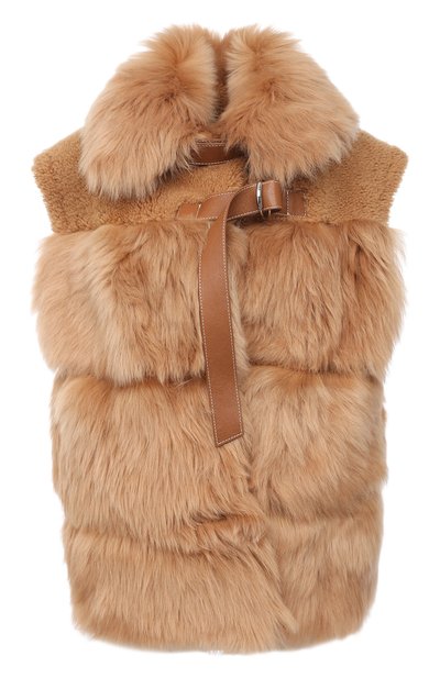 Меховой жилет CHLOÉ, арт. CHC20WCG08200, фото 1