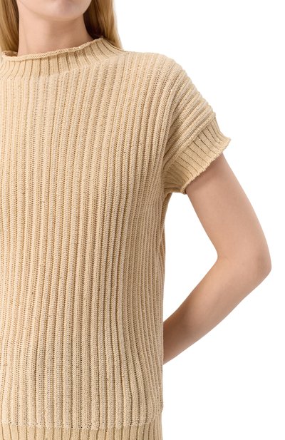 Хлопковый свитер LORENA ANTONIAZZI, арт. P25126TM22A/3049, фото 5