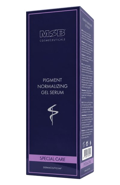 Гель-сыворотка для осветления пигментных пятен на лице pigment normalizing gel serum (50ml) MSB, арт. 01272
