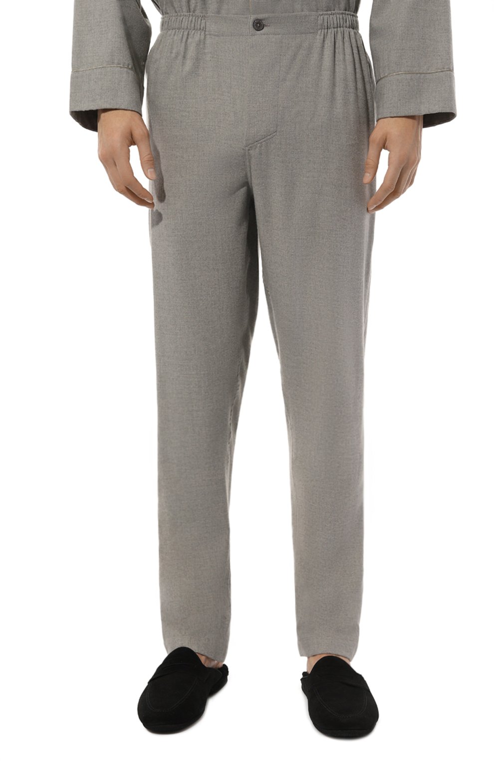 Пижама из хлопка и шерсти ZIMMERLI, арт. 4600-21001, фото 5