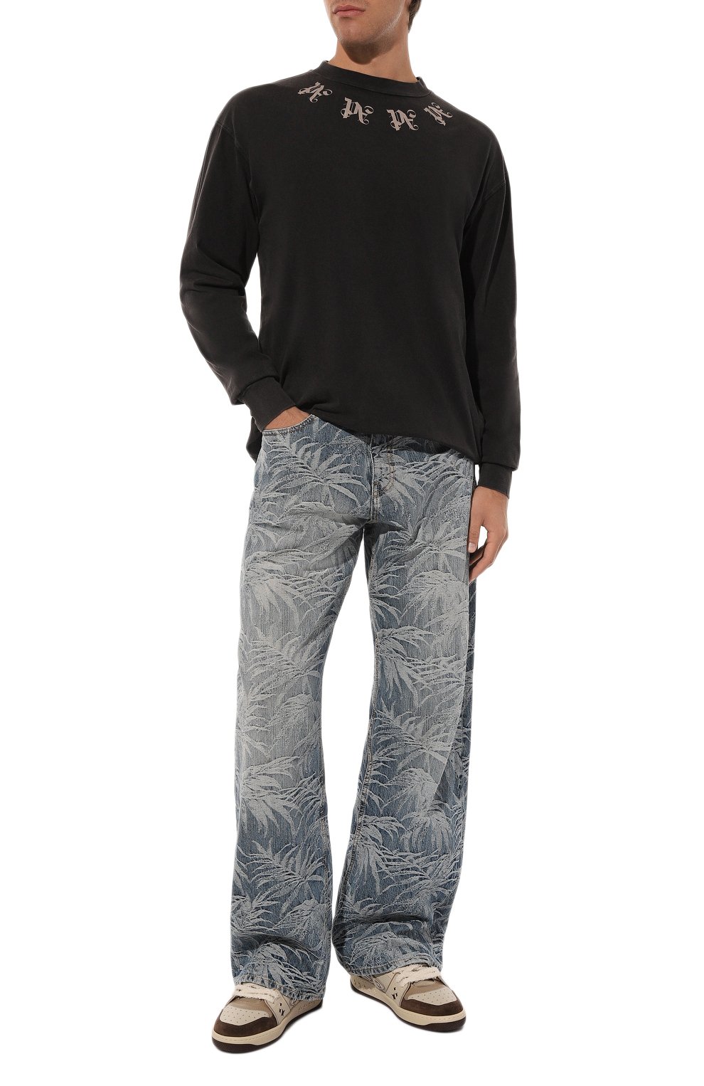 Джинсы PALM ANGELS, арт. PMYA041F24DEN003, фото 2