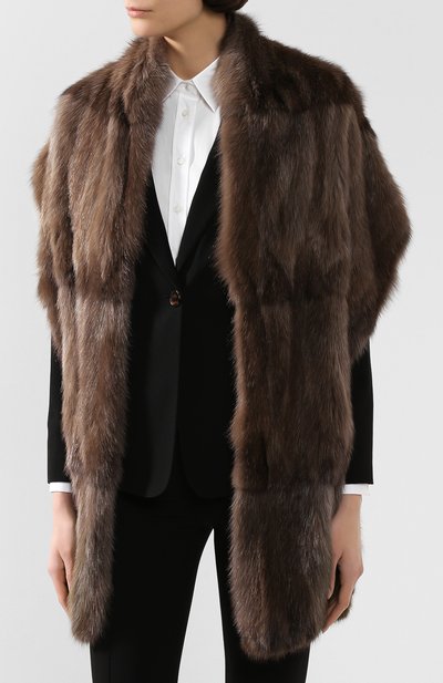 Шарф из меха соболя COLOR TEMPERATURE, арт. Б-10/897, фото 3