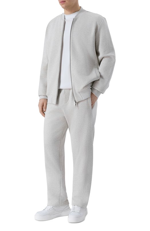 Хлопковые брюки Zimmerli 1364-47012 Серый  1364-47012 Фото 2