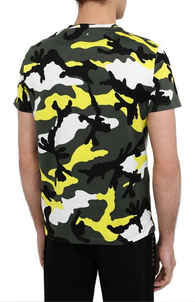 Хлопковая футболка VALENTINO, арт. UV3MG00W3M0, фото 4