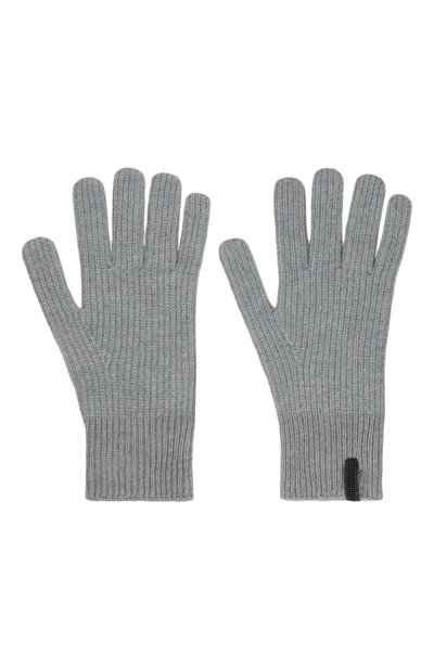 Кашемировые перчатки BRUNELLO CUCINELLI, арт. B12M10759C, фото 2