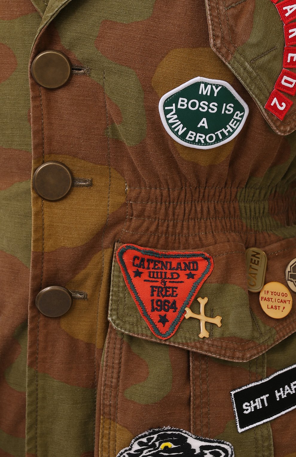 Хлопковая куртка DSQUARED2, арт. S75BN0801/S49605, фото 5