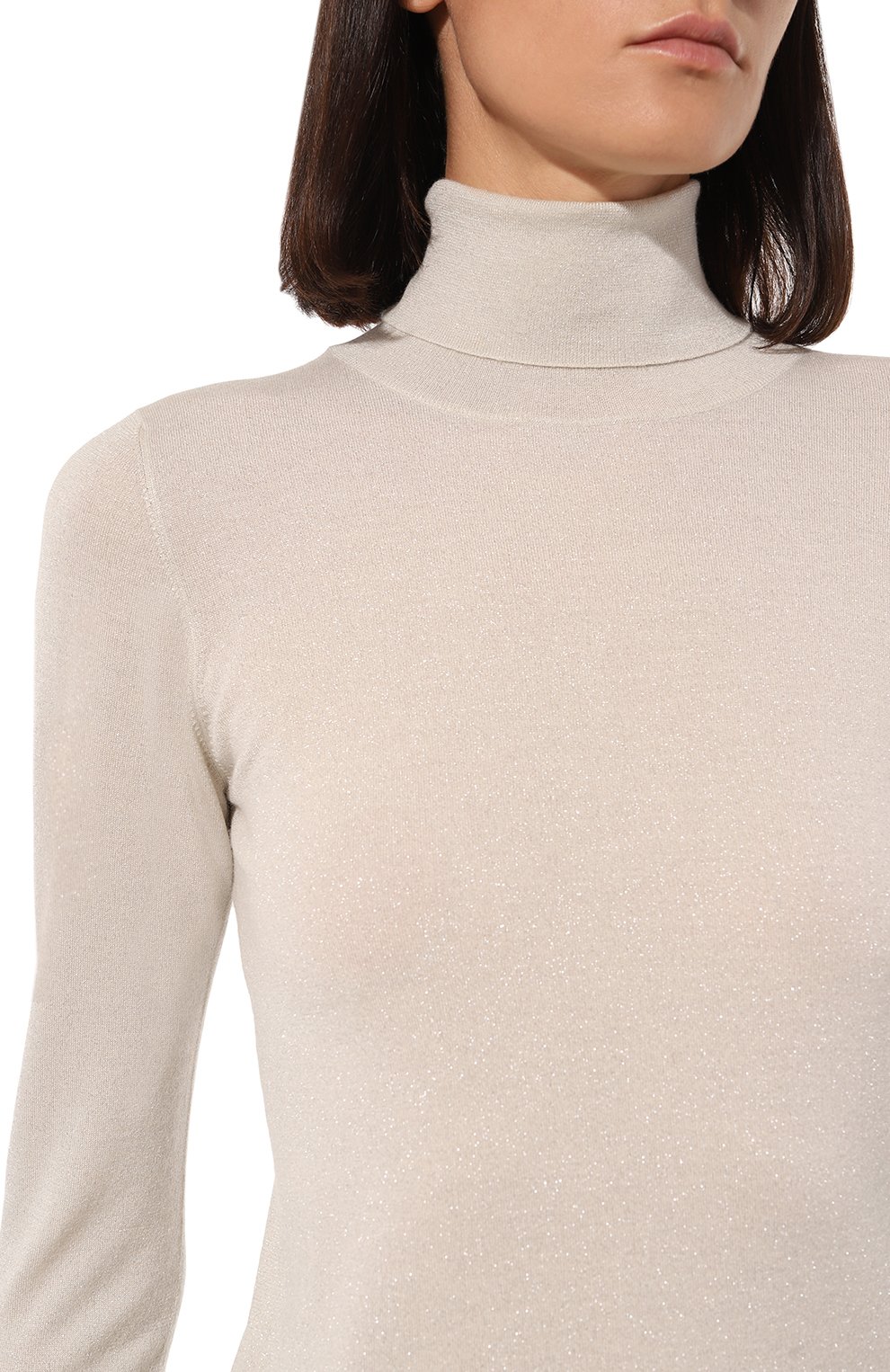 Водолазка из кашемира и шелка BRUNELLO CUCINELLI, арт. M4180BP201, фото 5