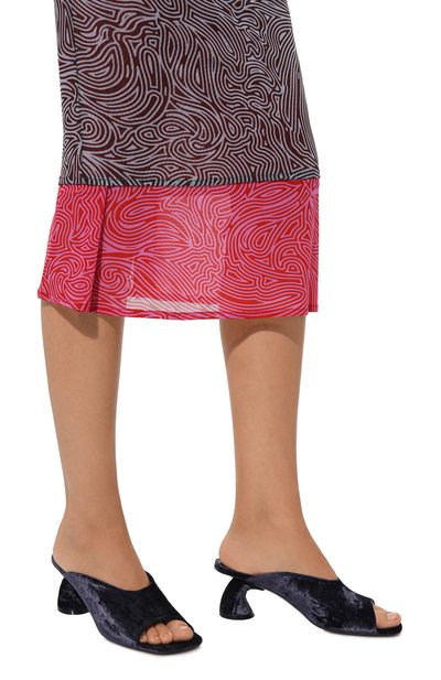 Текстильные мюли DRIES VAN NOTEN, арт. WW242-1181-H65/600, фото 3