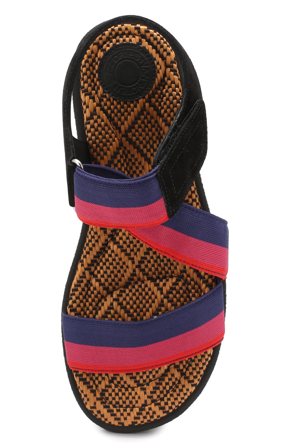 Текстильные сандалии DRIES VAN NOTEN, арт. WS25/118/QU153, фото 5