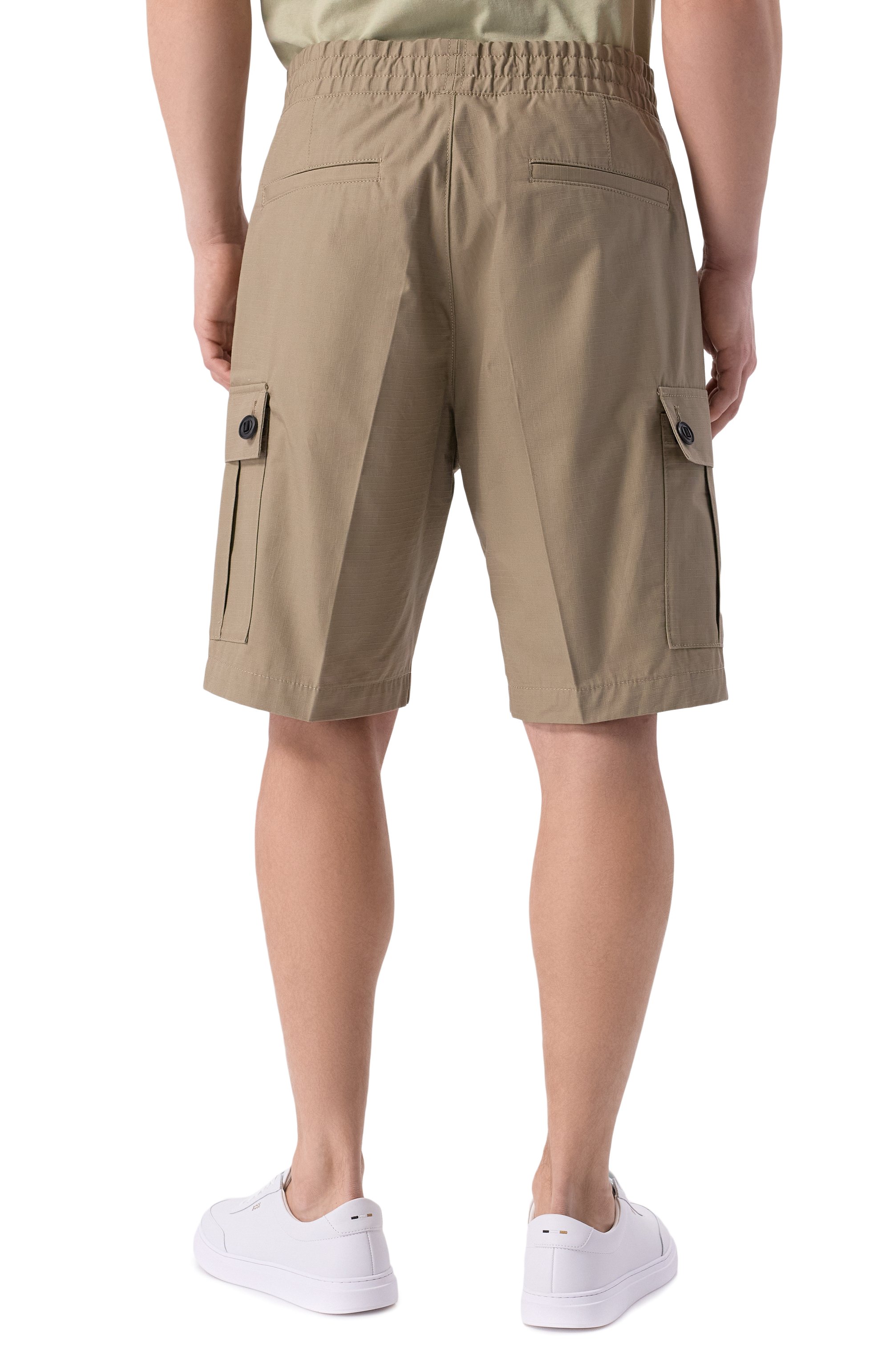 Хлопковые шорты HUGO, арт. 50510594, фото 4