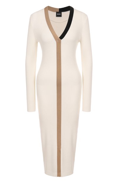 Женское платье из вискозы BOSS, арт. 50537746