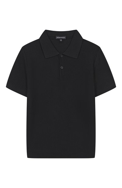 Поло из вискозы EMPORIO ARMANI, арт. EB001222/AF23412