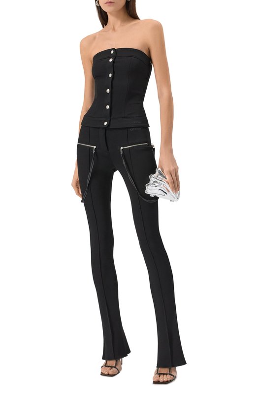 Брюки Off-White 0WCA18CS25JER0021010 Чёрный  0WCA18CS25JER0021010 Фото 2