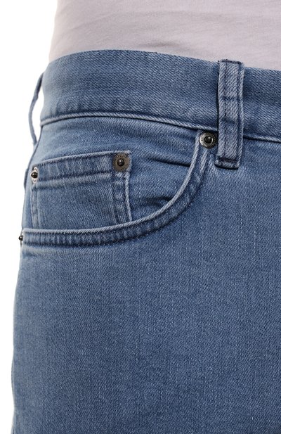 Джинсы ZEGNA голубого цвета по цене 57750 руб., арт. UZI70/GAN, фото 5 Джинсы ZEGNA, арт. UZI70/GAN, фото 5