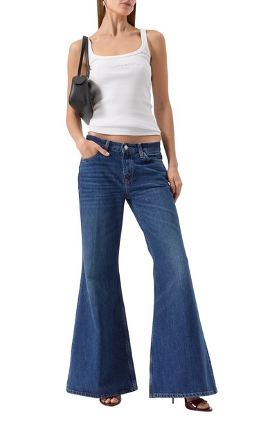 Хлопковая майка BLUMARINE, арт. P522T091A, фото 2