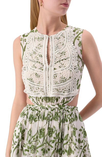 Шелковое платье GIAMBATTISTA VALLI, арт. 25SSPVTE5259-43PRI, фото 5