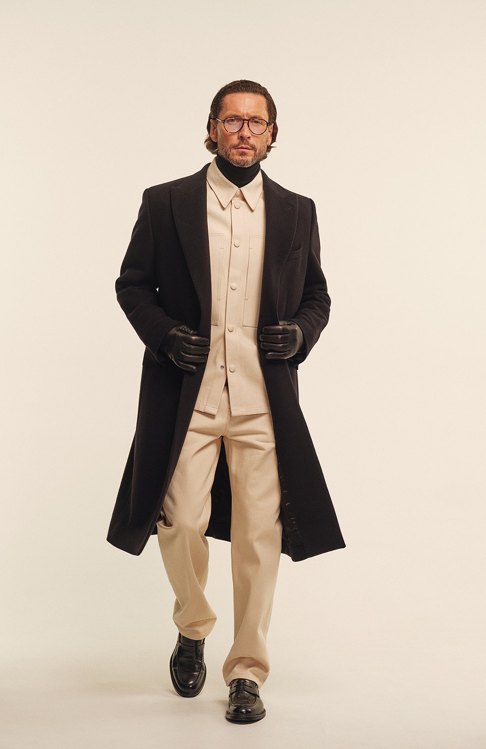 Кожаные пенни-лоферы DOUCAL'S, арт. DU3364G0TNUF188N, фото 7