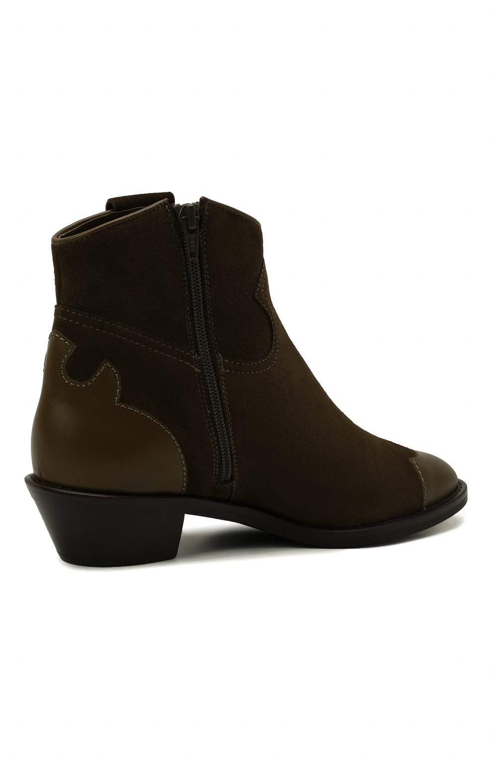 Замшевые казаки effie SEE BY CHLOÉ, арт. SB35041A/14161, фото 4