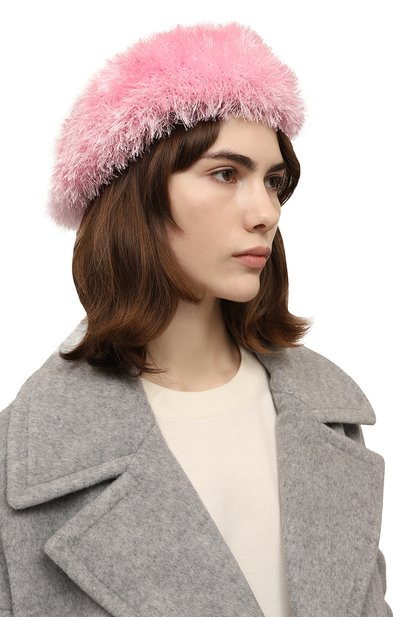 Берет A.T.T. розового цвета по цене 5330 руб., арт. Т1760, фото 2 Берет A.T.T., арт. Т1760, фото 2