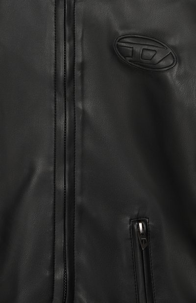 Утепленная куртка из экокожи DIESEL, арт. J02945/KXB9D, фото 3