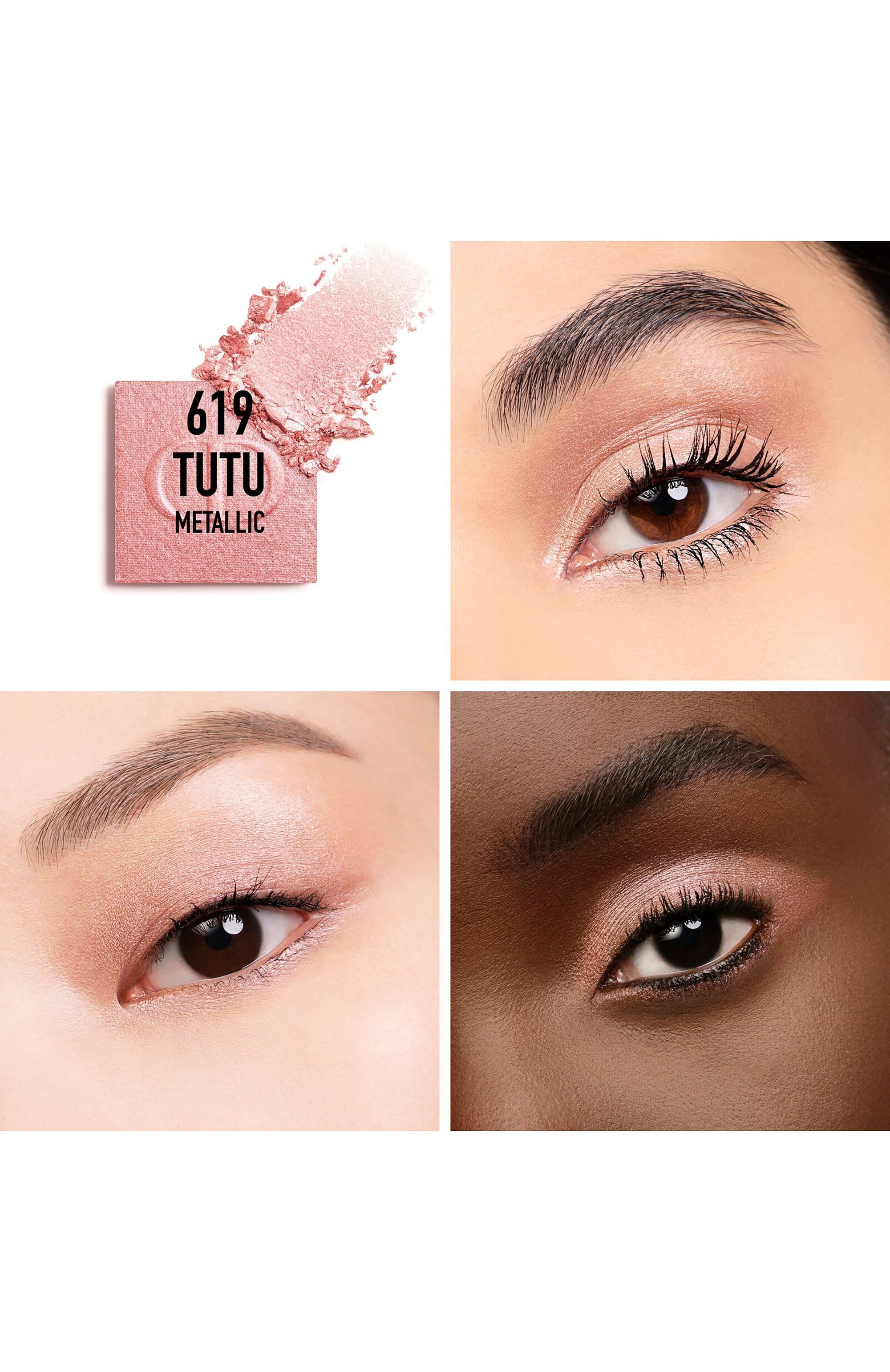 Тени для век diorshow mono couleur metallic, оттенок 619 балетная пачка (2g) DIOR, арт. C042400619, фото 3