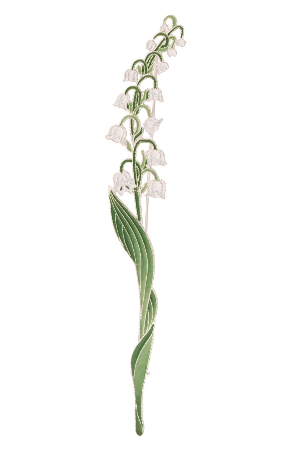 Брошь ландыш РУССКИЕ САМОЦВЕТЫ, арт. 41481, фото 1