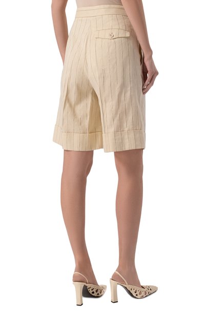 Шорты изо льна и хлопка HERNO, арт. PT000125D/17136, фото 4