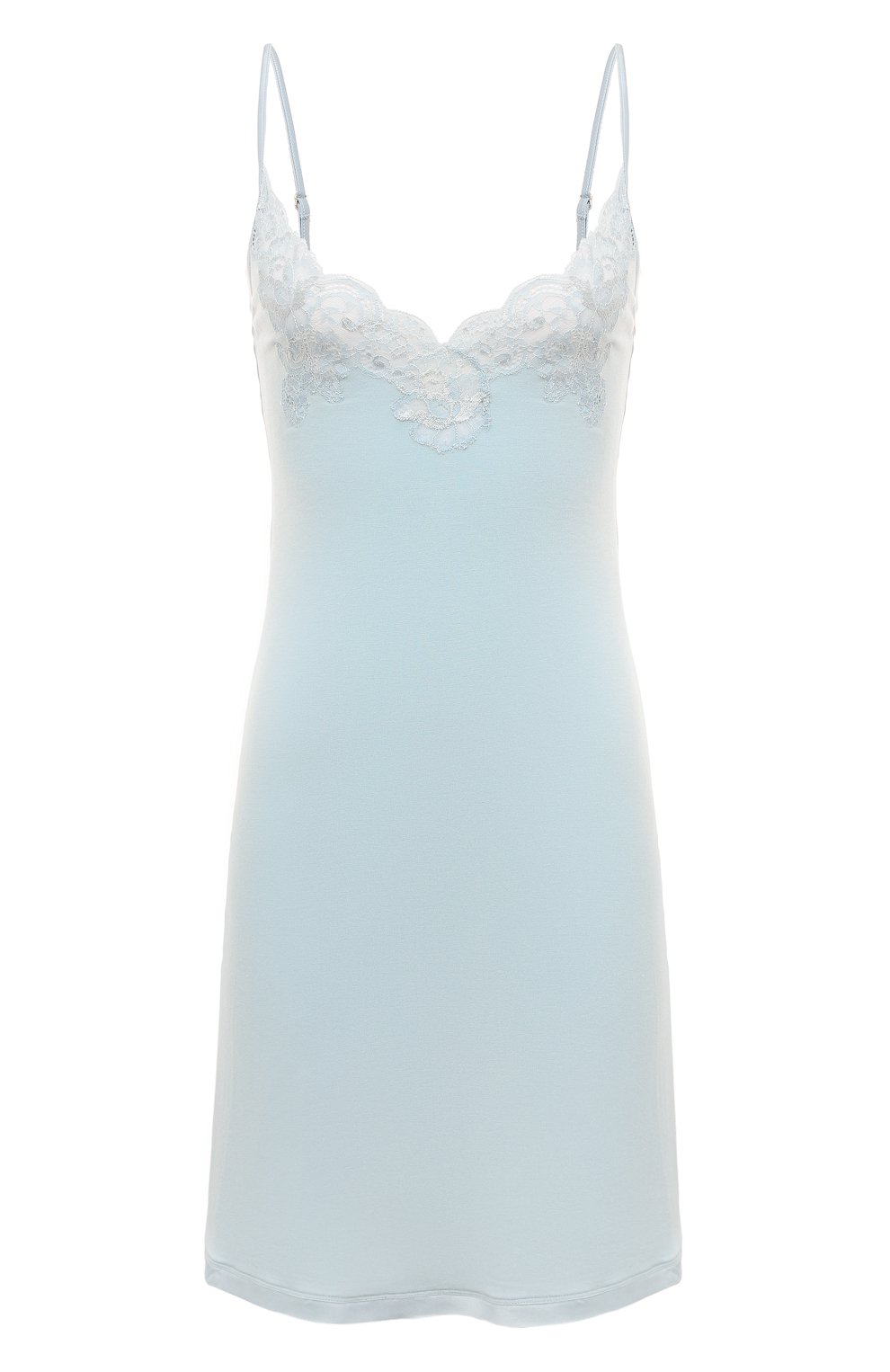 Сорочка I.D. SARRIERI голубого цвета по цене 48180 руб., арт. L9540, фото 1 Сорочка I.D. SARRIERI, арт. L9540, фото 1