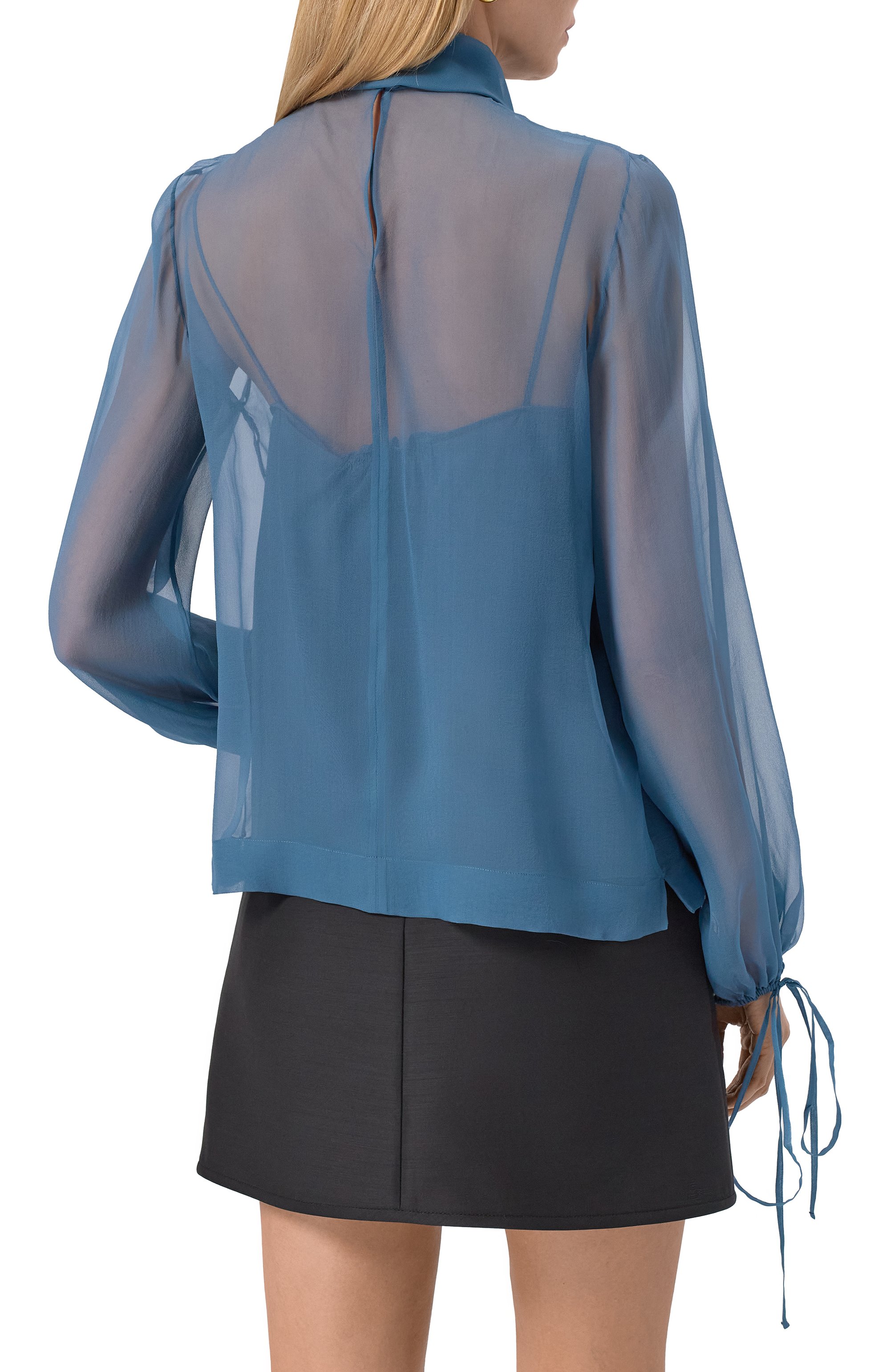 Шелковая блузка MVST, арт. 25E/X2P/0/G061/5586, фото 4