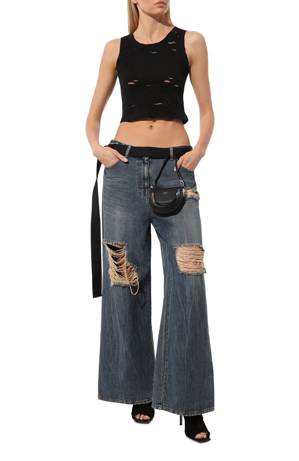 Хлопковая майка R13, арт. R13WK080-K001A, фото 2