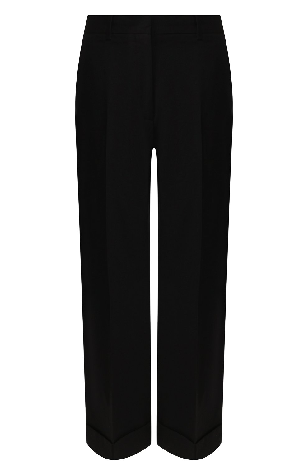 Брюки из смеси хлопка и шерсти DRIES VAN NOTEN черного цвета по цене 46350 руб., арт. 201-30952-9293, фото 1 Брюки из смеси хлопка и шерсти DRIES VAN NOTEN, арт. 201-30952-9293, фото 1