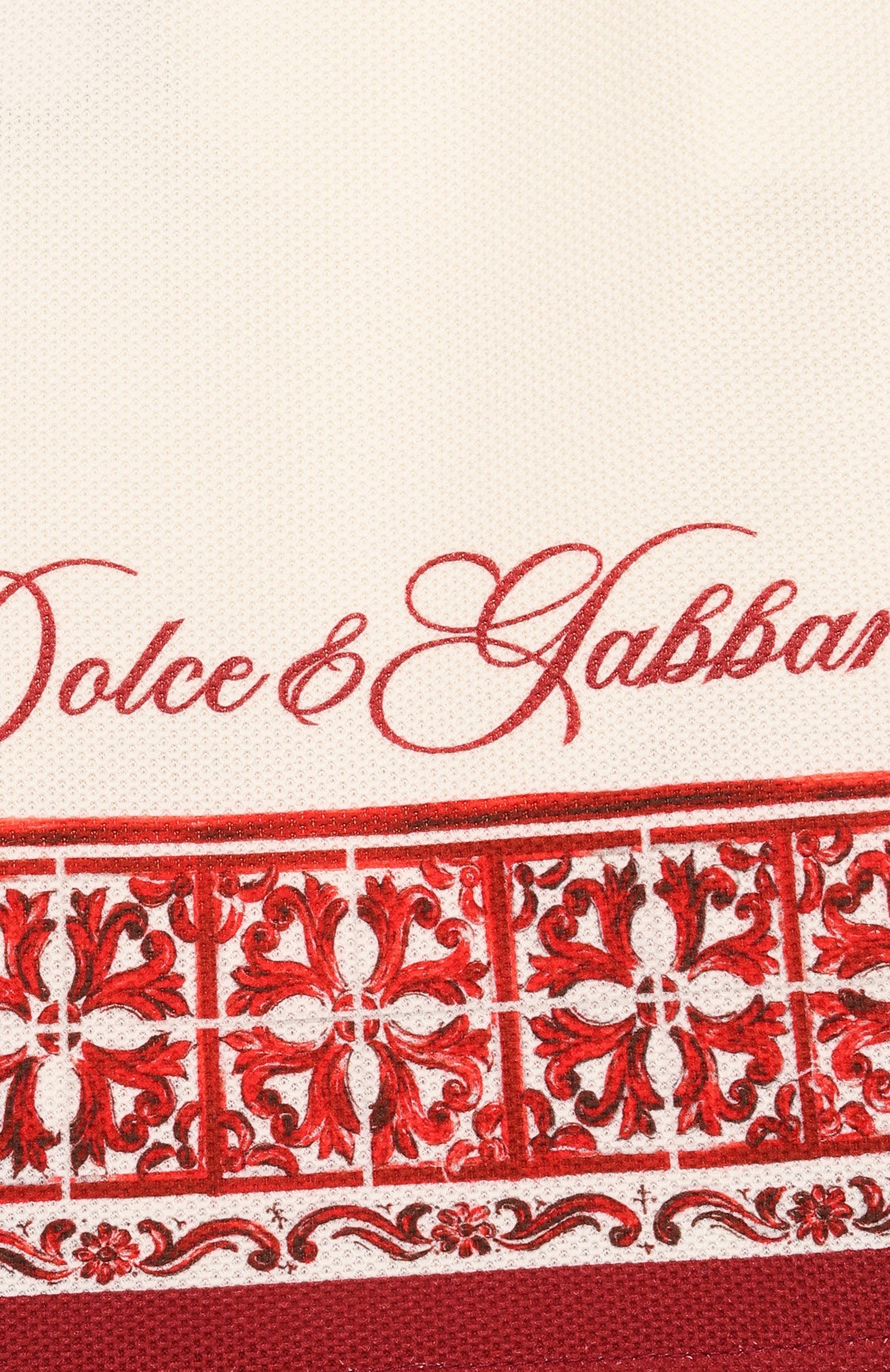 Хлопковые шорты DOLCE & GABBANA, арт. L4JQV3/II7KW_001, фото 3