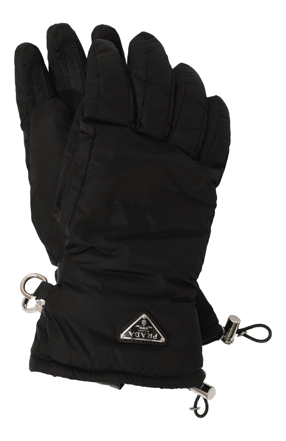 Перчатки PRADA черного цвета по цене 62000 руб., арт. 2GG092-2DWA-F0002, фото 1 Перчатки PRADA, арт. 2GG092-2DWA-F0002, фото 1