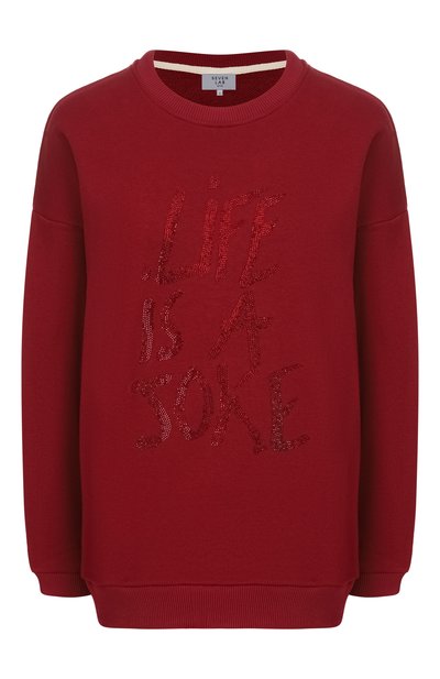 Женский хлопковый свитшот SEVEN LAB, арт. 225-S-J-24-85-127-150