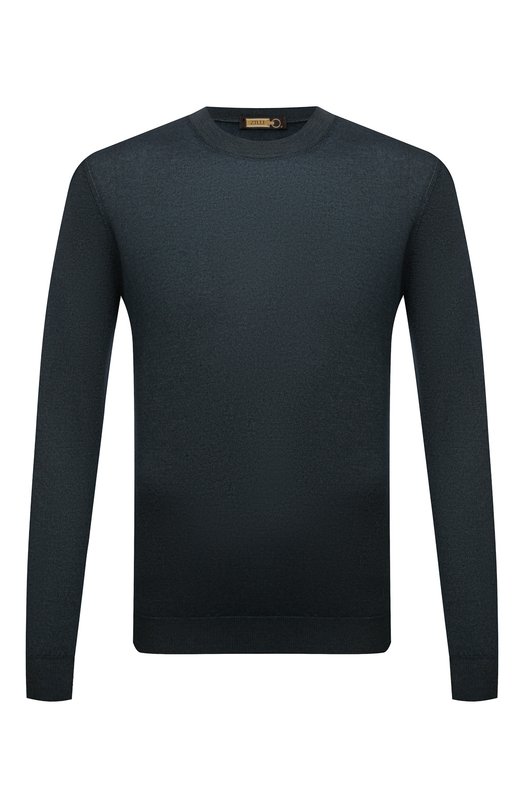 Джемпер кашемира и шелка Zilli MBW-DC006-NUAG1/ML01 Зелёный MBW-DC006-NUAG1/ML01
